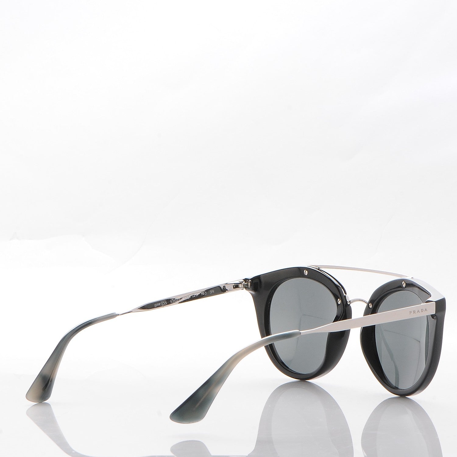 Prada Panthos Sunglasses SPR 23S Black 3 of 6