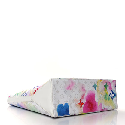 Louis Vuitton Monogram Watercolor New Tote GM Multicolor 4 of 8