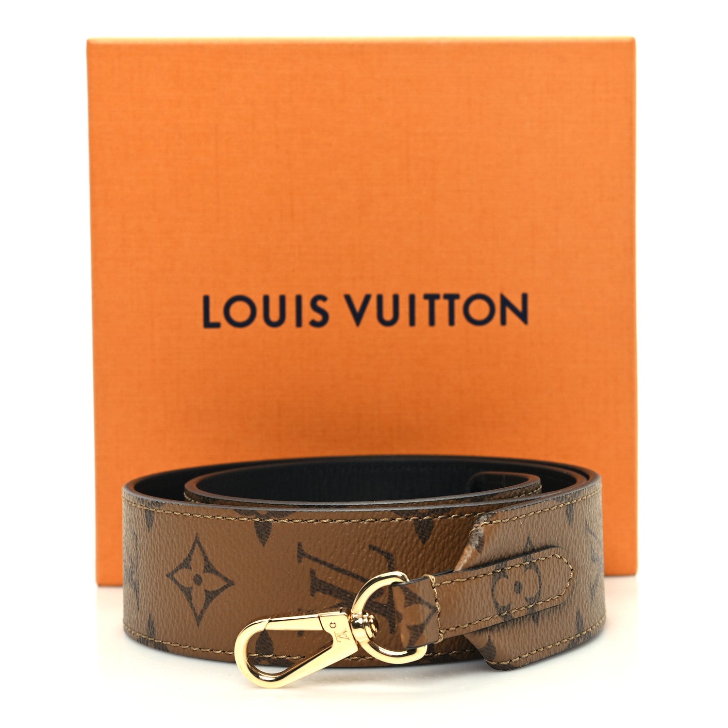 Louis Vuitton Reverse Monogram Bandouliere Shoulder Strap 4 of 5
