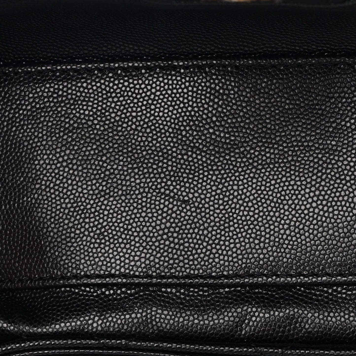 Caviar Quilted Handy Box Vanity Case Black