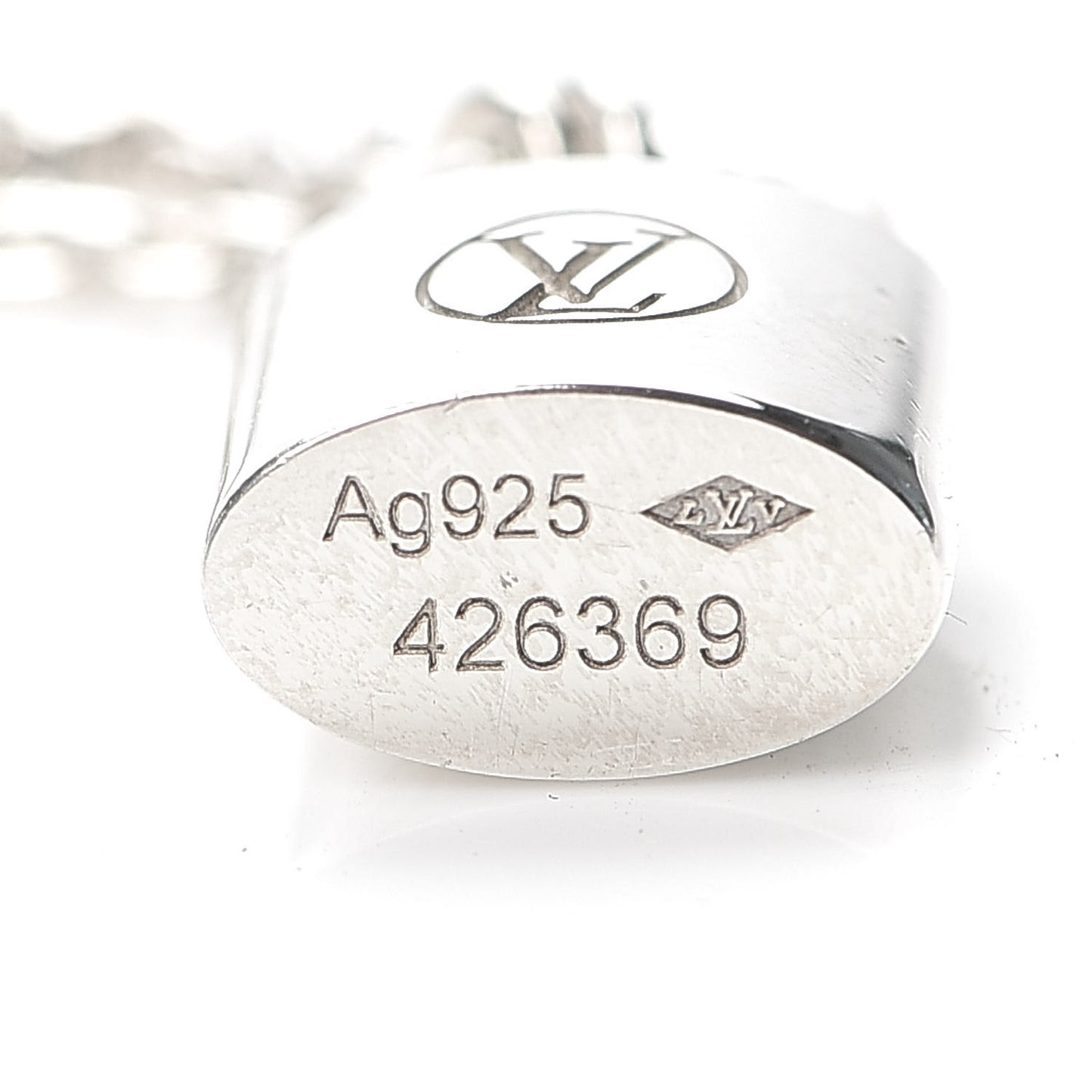 Sterling Silver Lockit Necklace