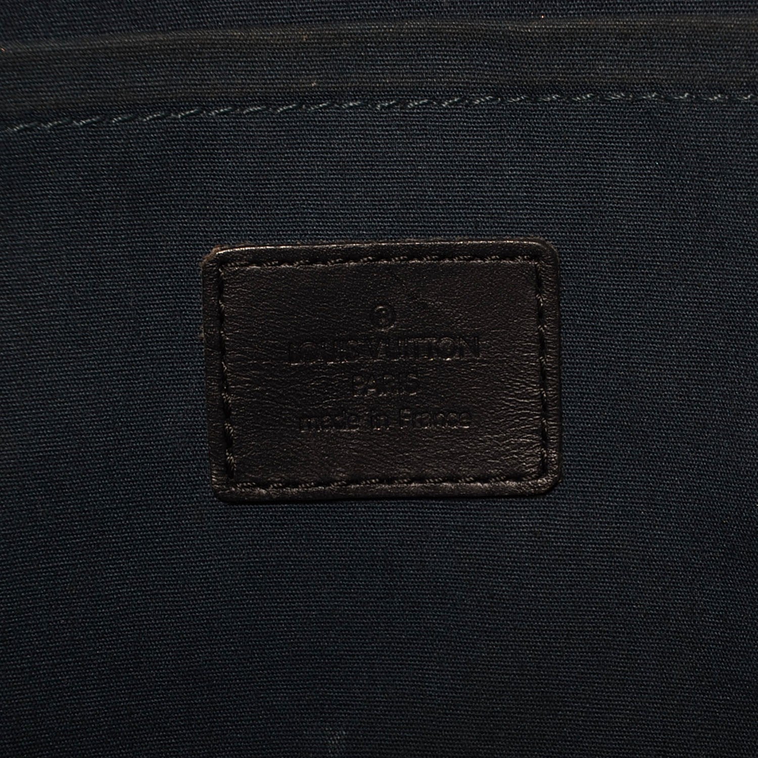 Louis Vuitton Monogram Mini Louise Blue 6 of 7