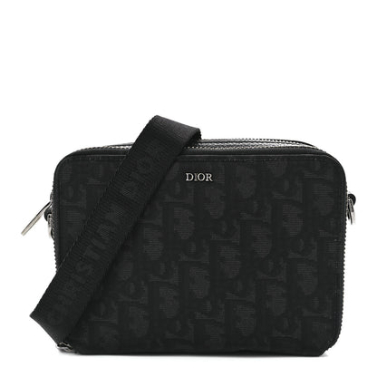 Christian Dior Oblique Pouch Black 1 of 11