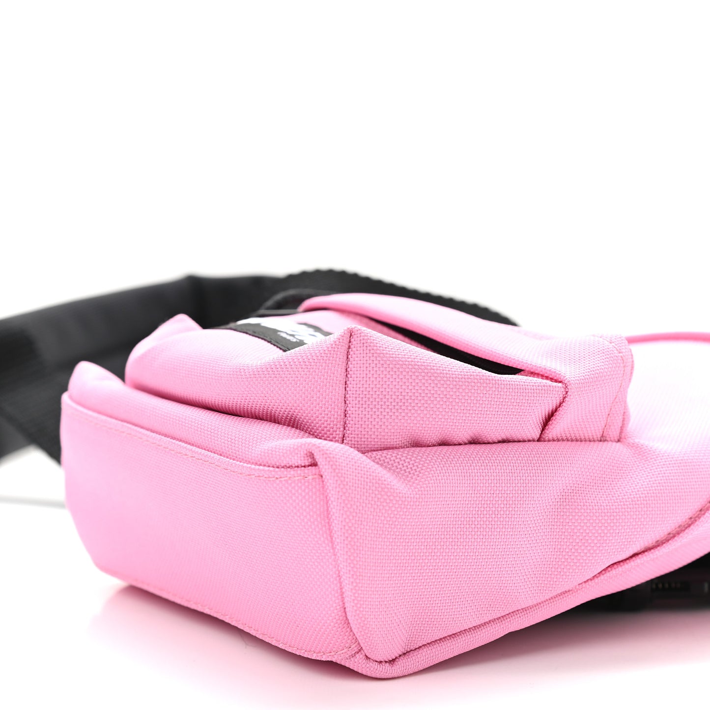 Recycled Casual Nylon Mini Oversized Backpack Pink