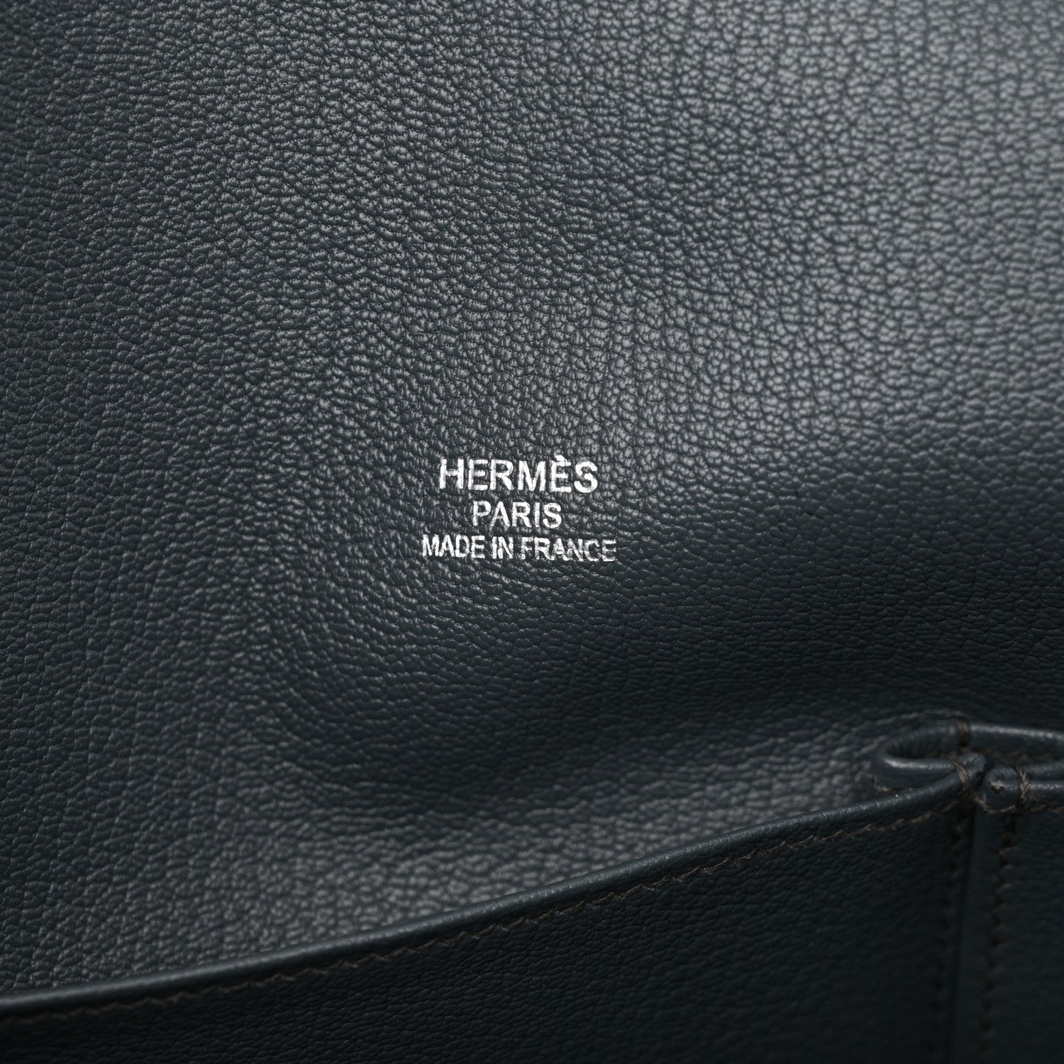 Hermes Taurillon Clemence Jypsiere 31 Bleu Ocean 6 of 11