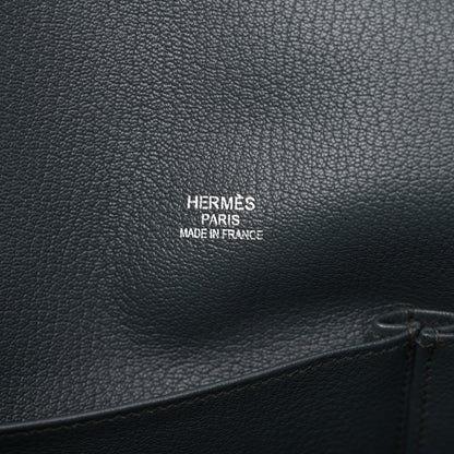 Hermes Taurillon Clemence Jypsiere 31 Bleu Ocean 6 of 11