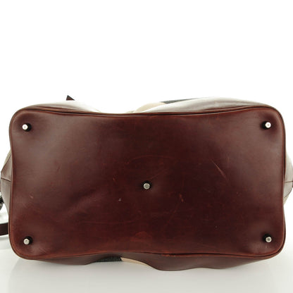 Burberry Canvas Mega Check Lowry Brown 5 of 10