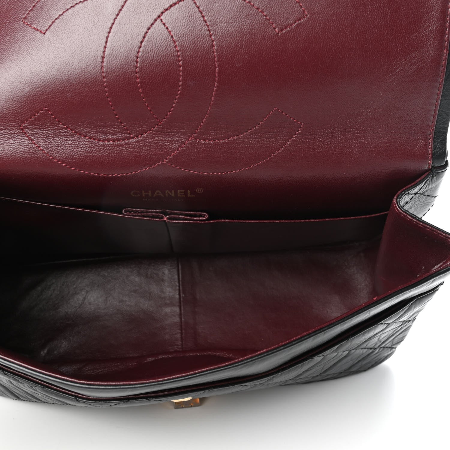Chanel Aged Calfskin Quilted 2.55 Reissue 227 Flap Black 5 of 10