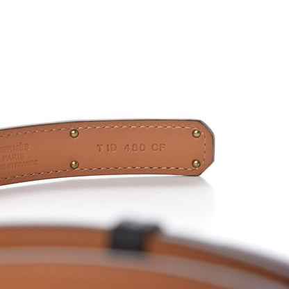 Hermes Epsom Kelly Belt Black 4 of 6