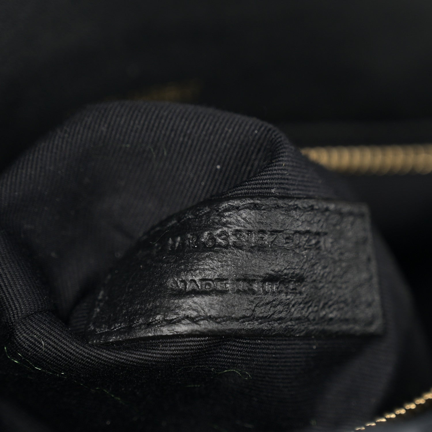 Saint Laurent Raffia Calfskin Monogram Medium Niki Chain Satchel Black 8 of 11