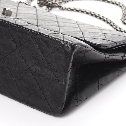 Chanel Aged Calfskin Quilted 2.55 Reissue 226 Flap Black 10 of 13