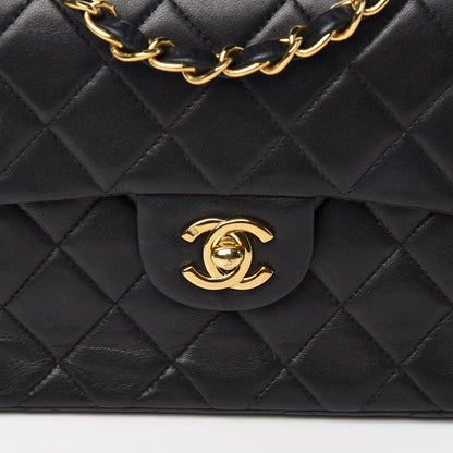 Chanel Lambskin Quilted Mini Square Flap Black 11 of 12