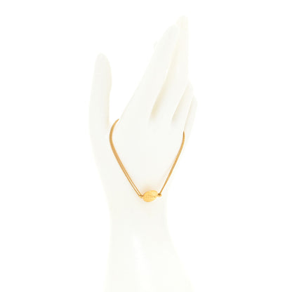 Christian Dior Metal Logo Chain Bracelet Gold 2 of 6