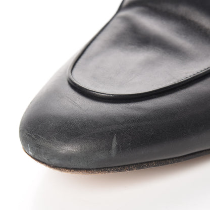 Gucci Calfskin Womens Princetown Slippers 39.5 Black 16 of 19