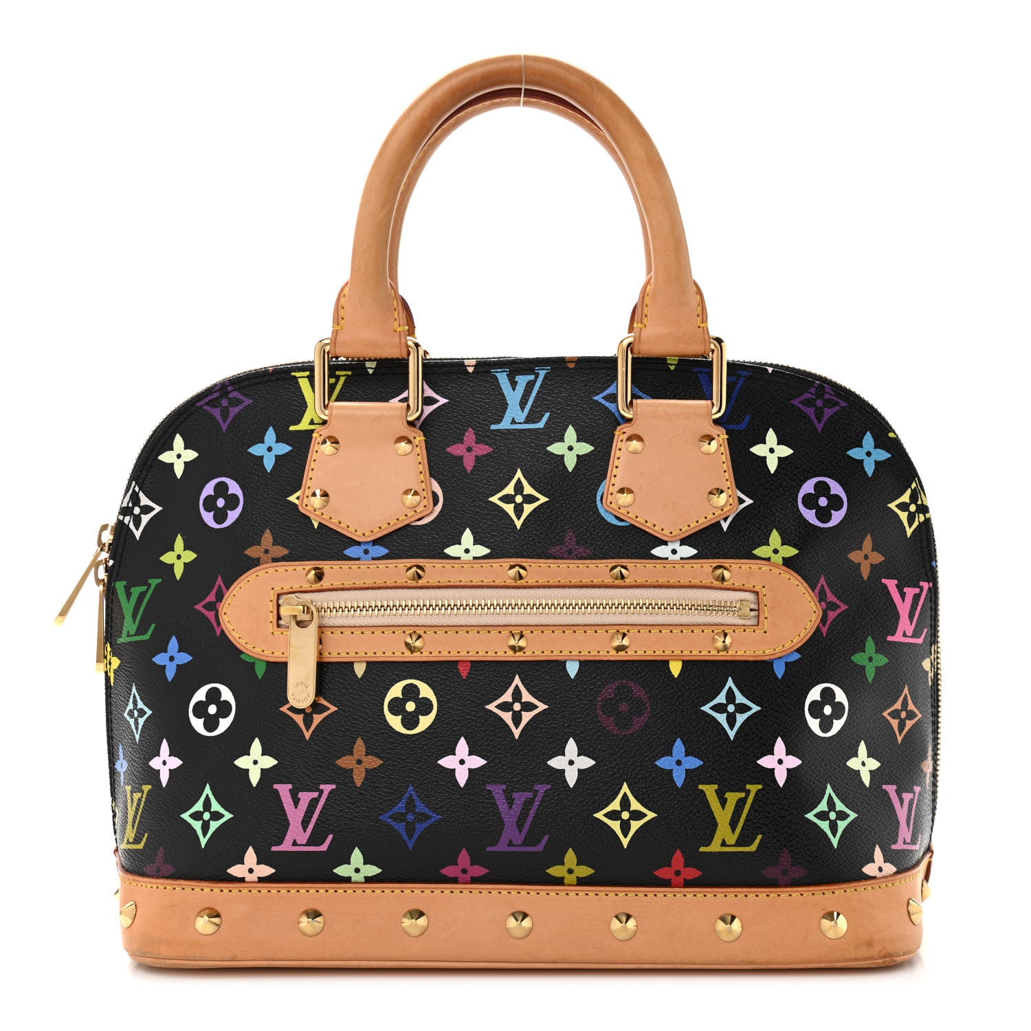 Louis Vuitton Monogram Multicolor Alma Black 1 of 13