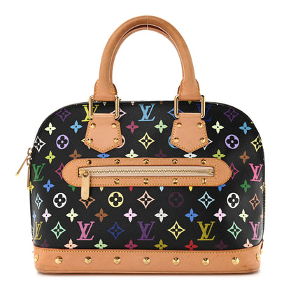 Louis Vuitton Monogram Multicolor Alma Black 1 of 13