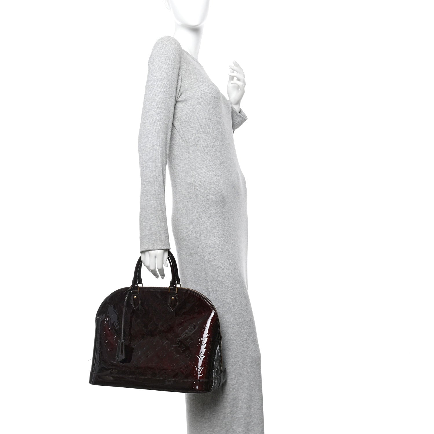 Louis Vuitton Vernis Alma GM Amarante 2 of 9
