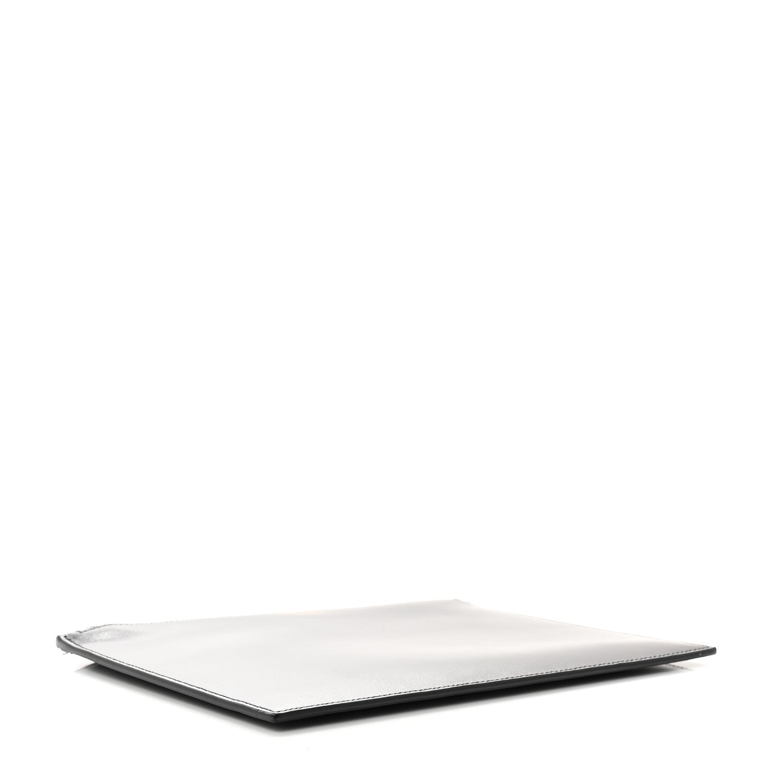 Saint Laurent Calfskin Medium Zip Clutch Black 4 of 7