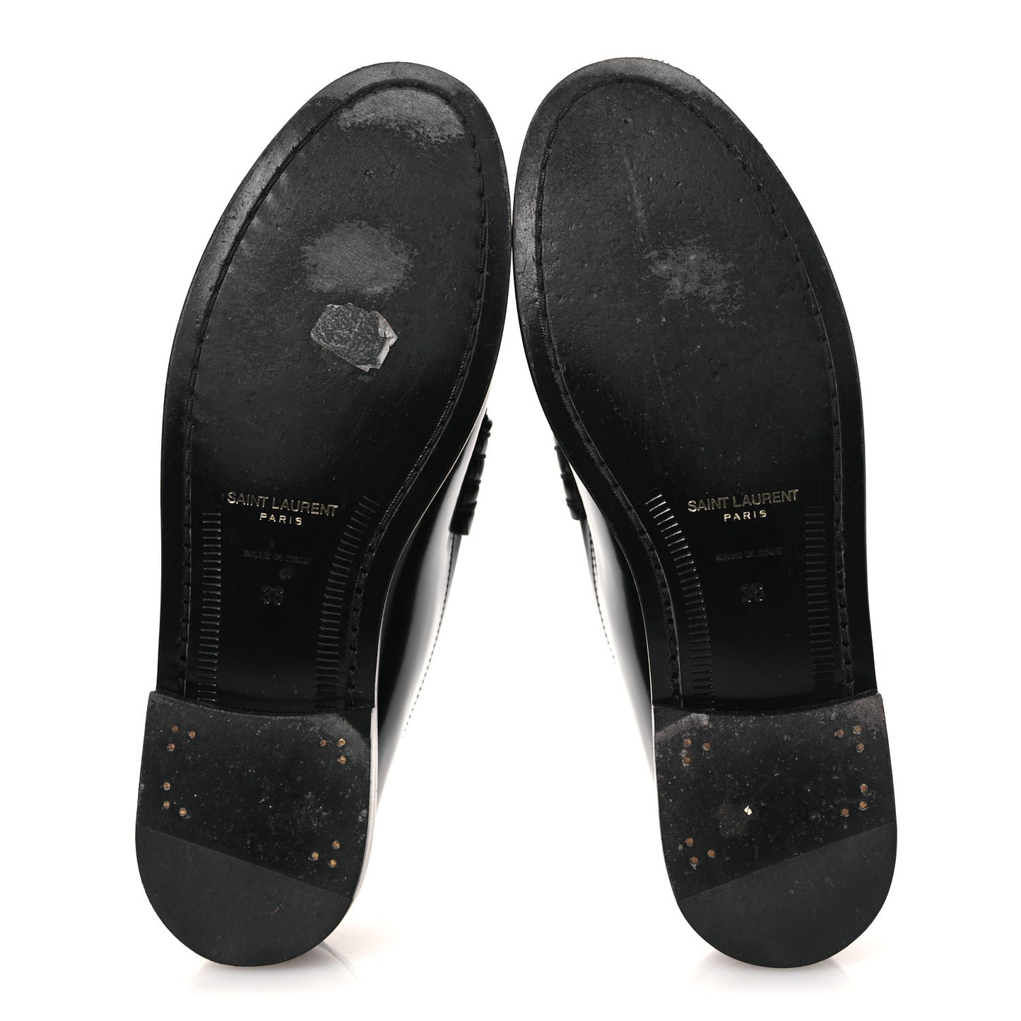Magnum Lux Chunky Le Loafer Penny Slippers 36 Black