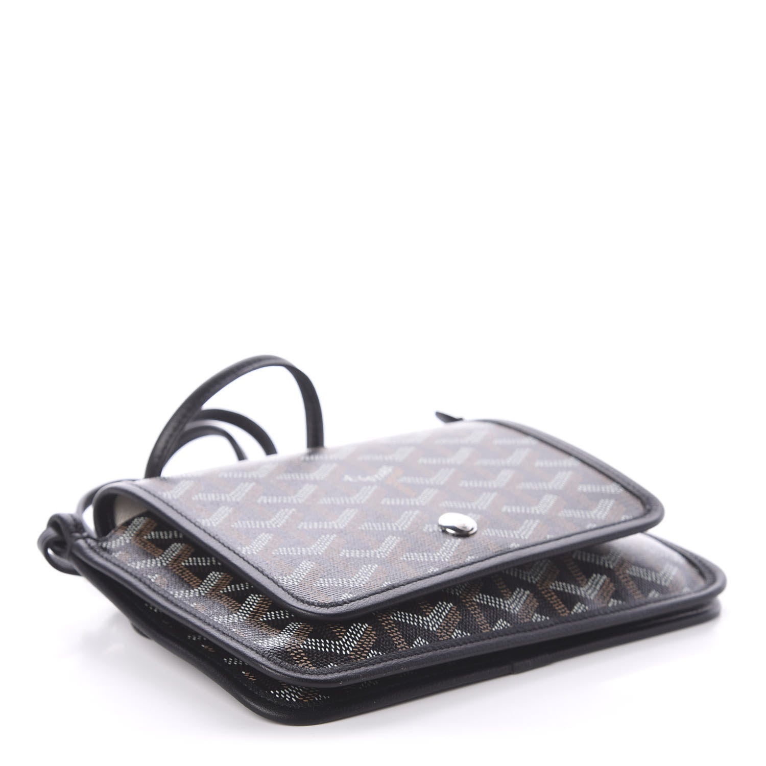 Goyard Goyardine Plumet Wallet Clutch Black 4 of 7