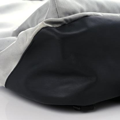 Lanvin Technical Canvas Nappa Nylon Backpack Grey Black 7 of 8