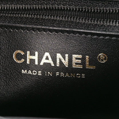 Chanel Shiny Aged Calfskin Quilted Nano Kelly Shopper Black 6 of 10