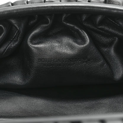 Bottega Veneta Smooth Butter Calf The Pouch Oversized Clutch Black 6 of 9