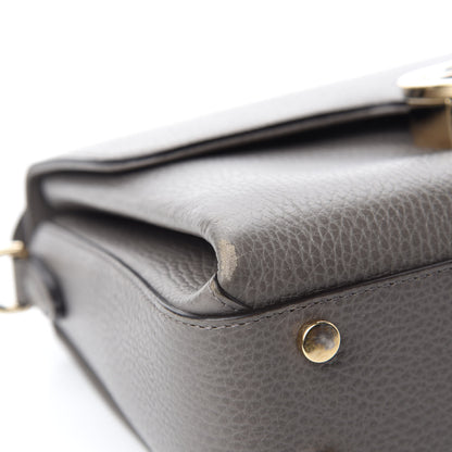 Gucci Dollar Calfskin Interlocking G Top Handle Shoulder Bag Loess 8 of 14