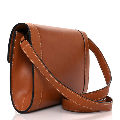 Celine Natural Calfskin Triomphe Strap Bag Tan 3 of 9