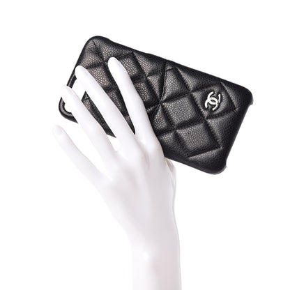 Chanel Caviar Quilted iPhone 8 Plus Coco Tech Case Black 2 of 8