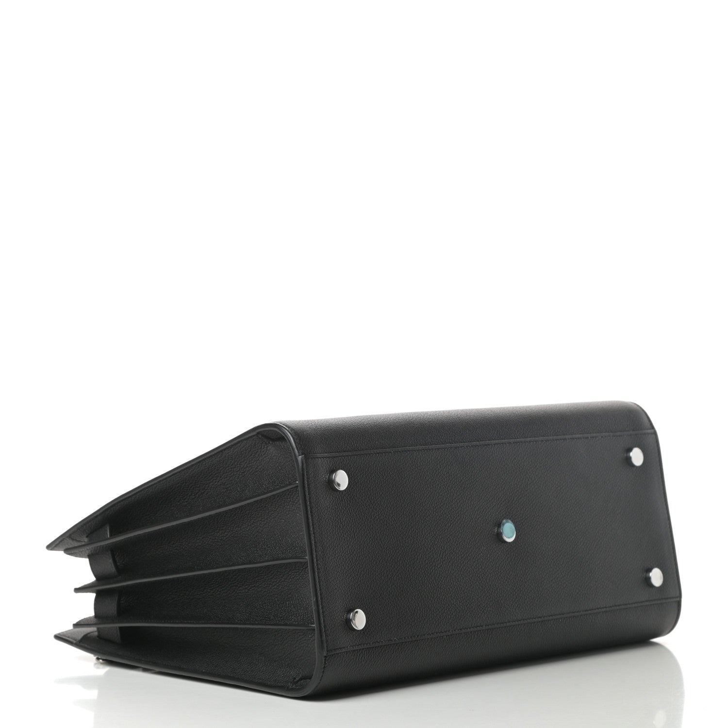 Saint Laurent Grained Calfskin Small Sac De Jour Black 4 of 12