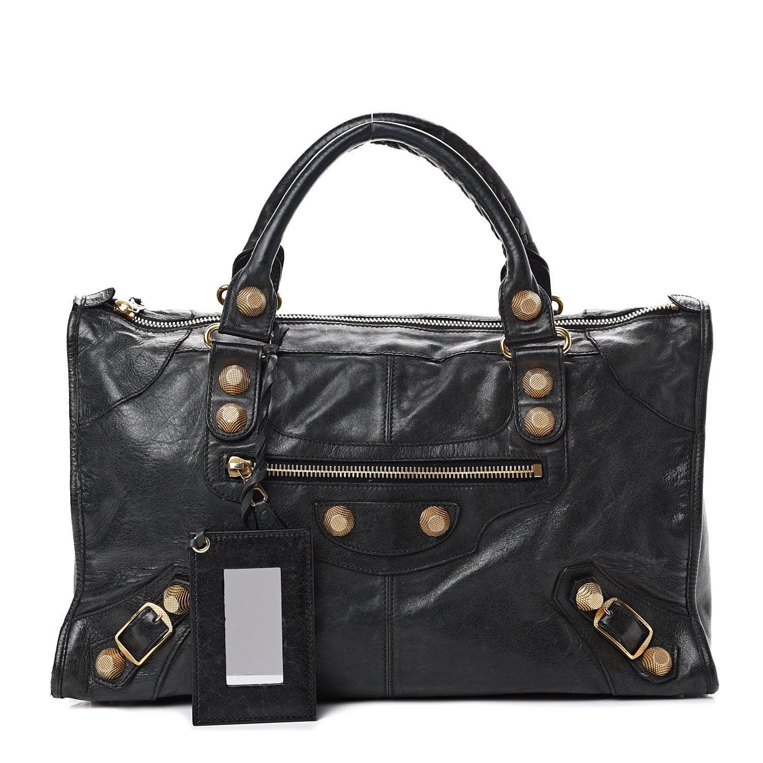 Balenciaga Agneau Giant 21 Gold Hardware Work Black 1 of 15