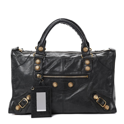 Balenciaga Agneau Giant 21 Gold Hardware Work Black 1 of 15