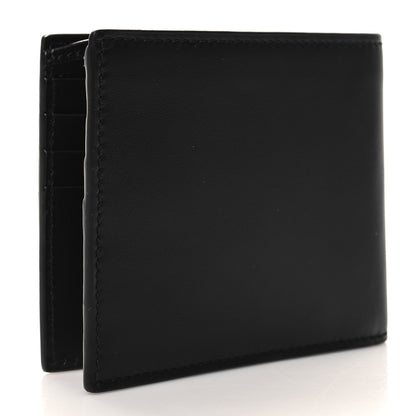 Gucci Plutone Calfskin Logo Bi-Fold Wallet Black 3 of 7