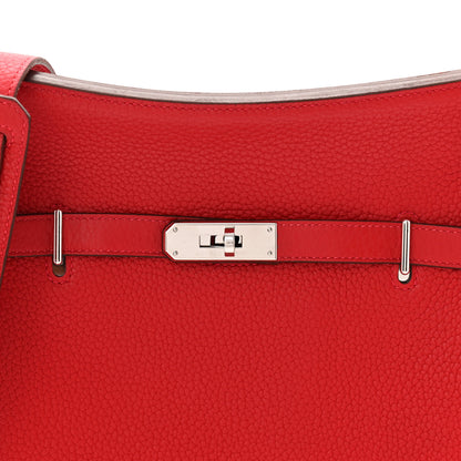 Hermes Taurillon Clemence Jypsiere 28 Rouge Casaque 14 of 19