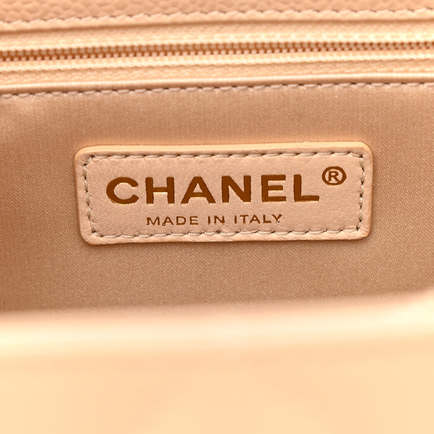 Chanel Caviar Quilted Grand Shopping Tote GST Beige 6 of 9