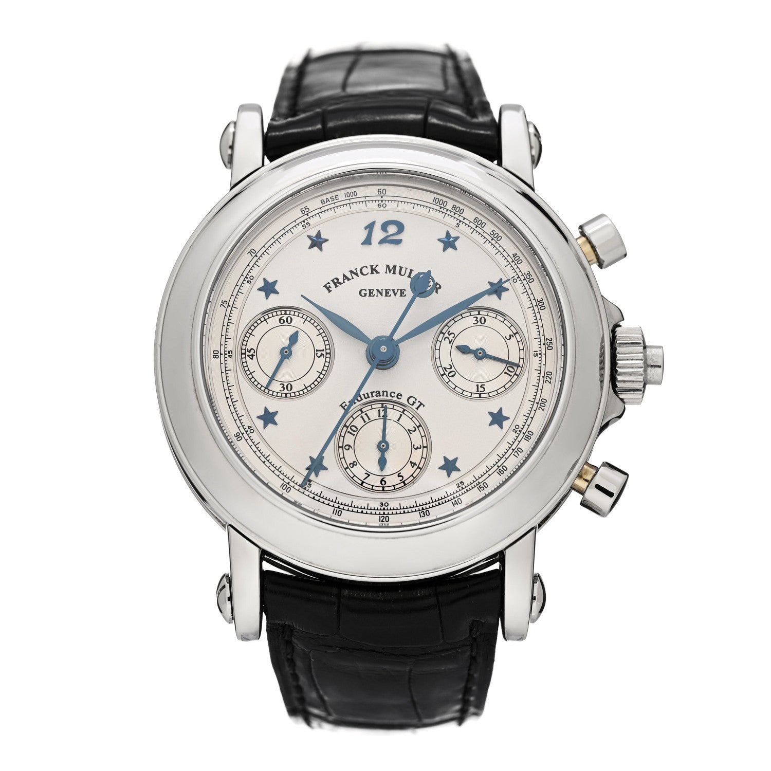 Franck Muller Stainless Steel Alligator 39mm Master of Complications Endurance GT Automatic Watch 7000REN 1 of 5