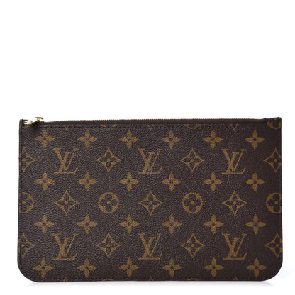 Louis Vuitton Monogram Neverfull MM GM Pochette 1 of 8