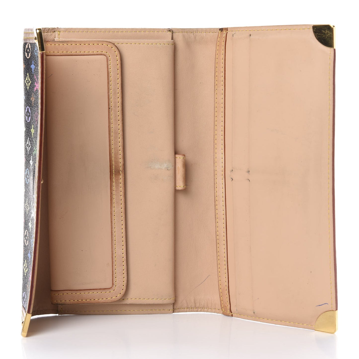 Monogram Multicolor Porte Tresor International Wallet Black