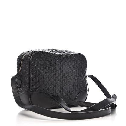 Gucci Microguccissima Mini Bree Messenger Bag Black 3 of 11