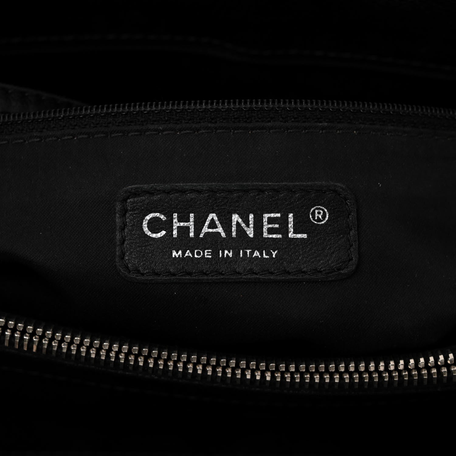 Chanel Caviar Quilted Grand Shopping Tote GST Black 7 of 12