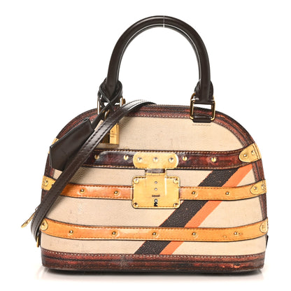 Louis Vuitton Transformed Canvas Time Trunk Alma BB Beige 1 of 9