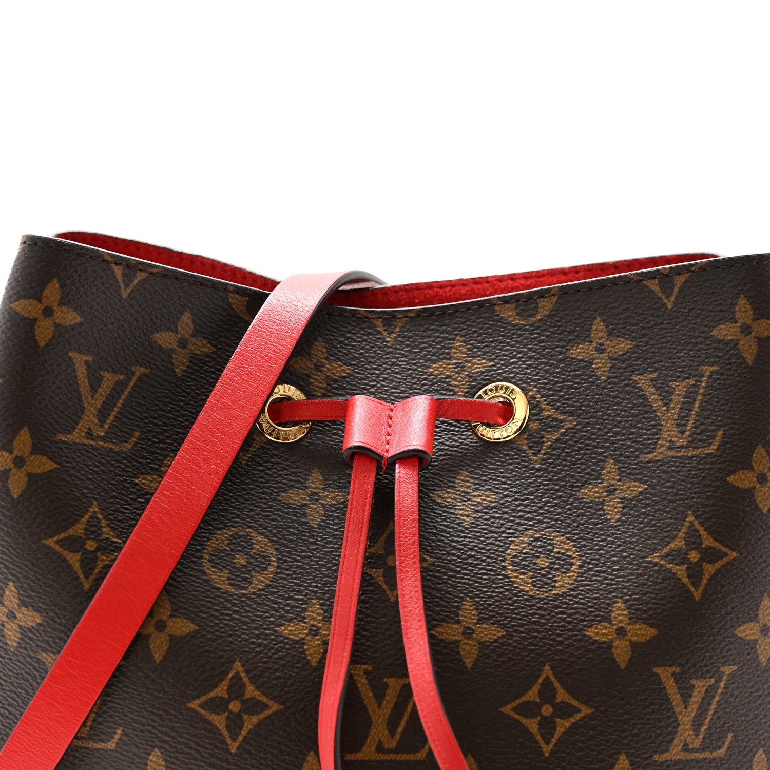 Louis Vuitton Monogram Neonoe MM  Coquelicot 8 of 13