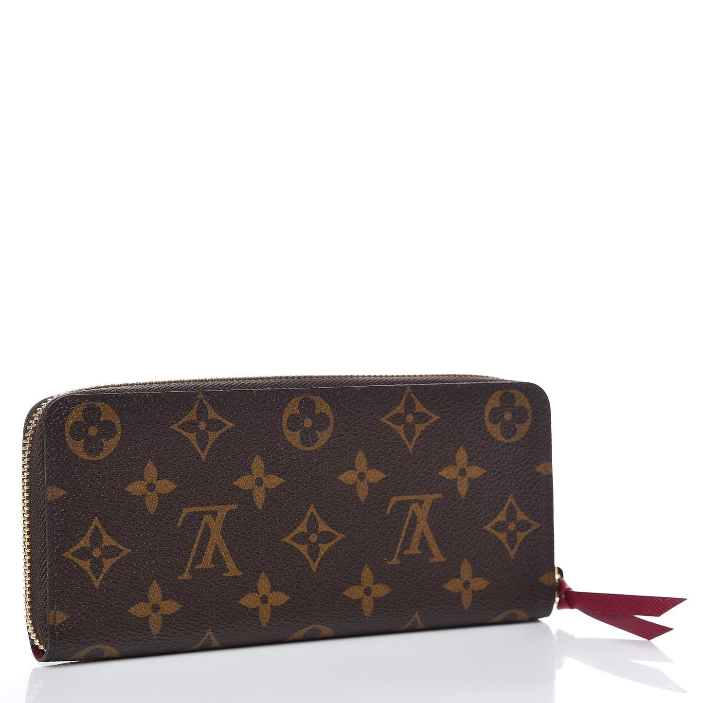 Monogram Clemence Wallet Fuchsia