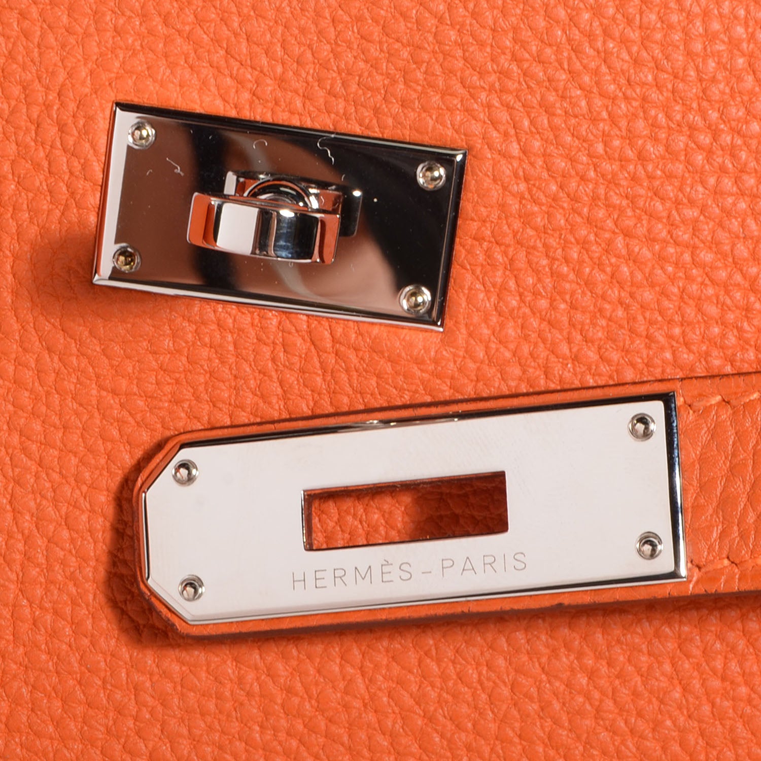 Hermes Togo So Kelly 26 Orange 5 of 21