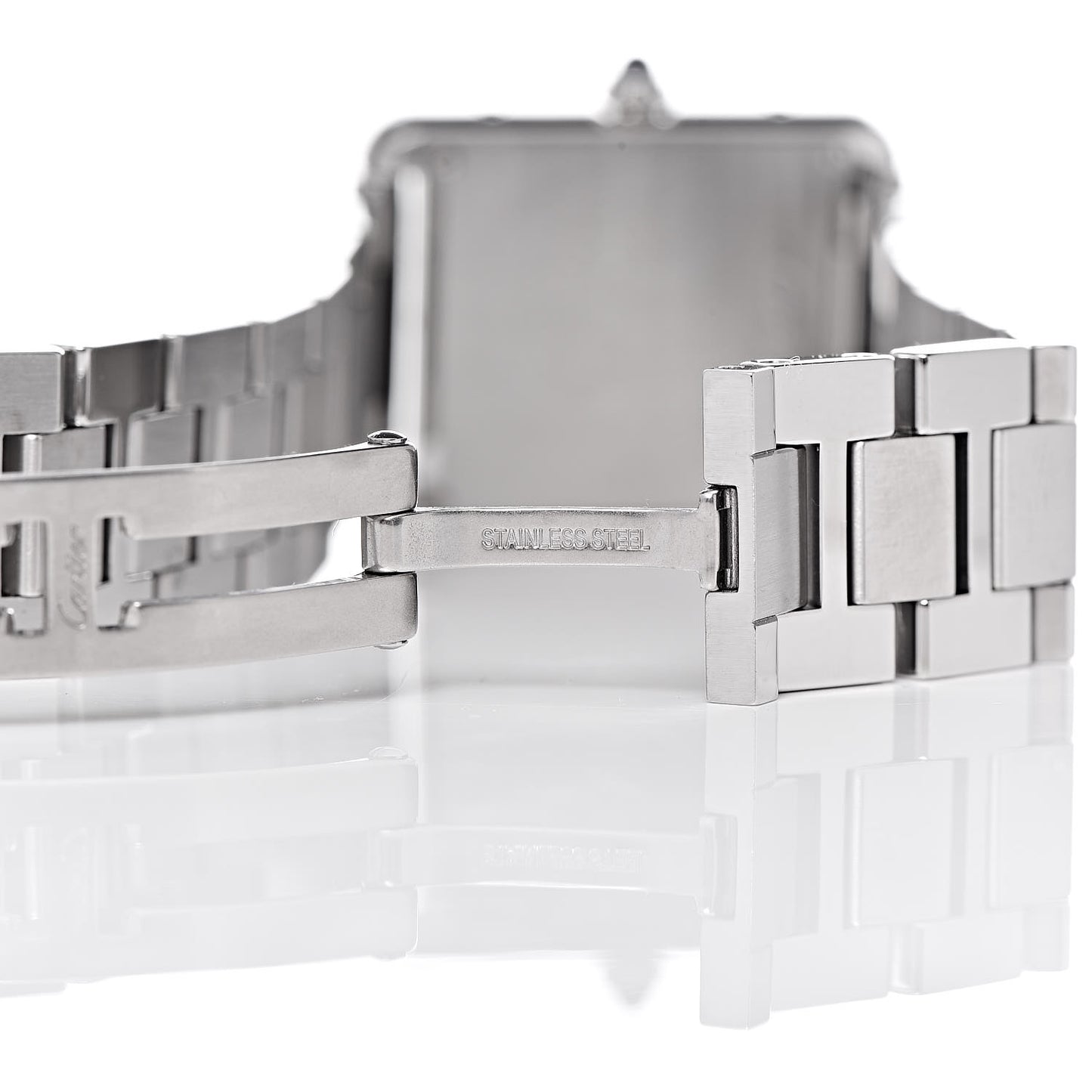 Stainless Steel 24mm Tank Solo Quartz Watch
