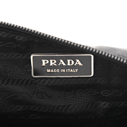 Prada Nylon Metal Triple Pocket Belt Bag Black 6 of 11