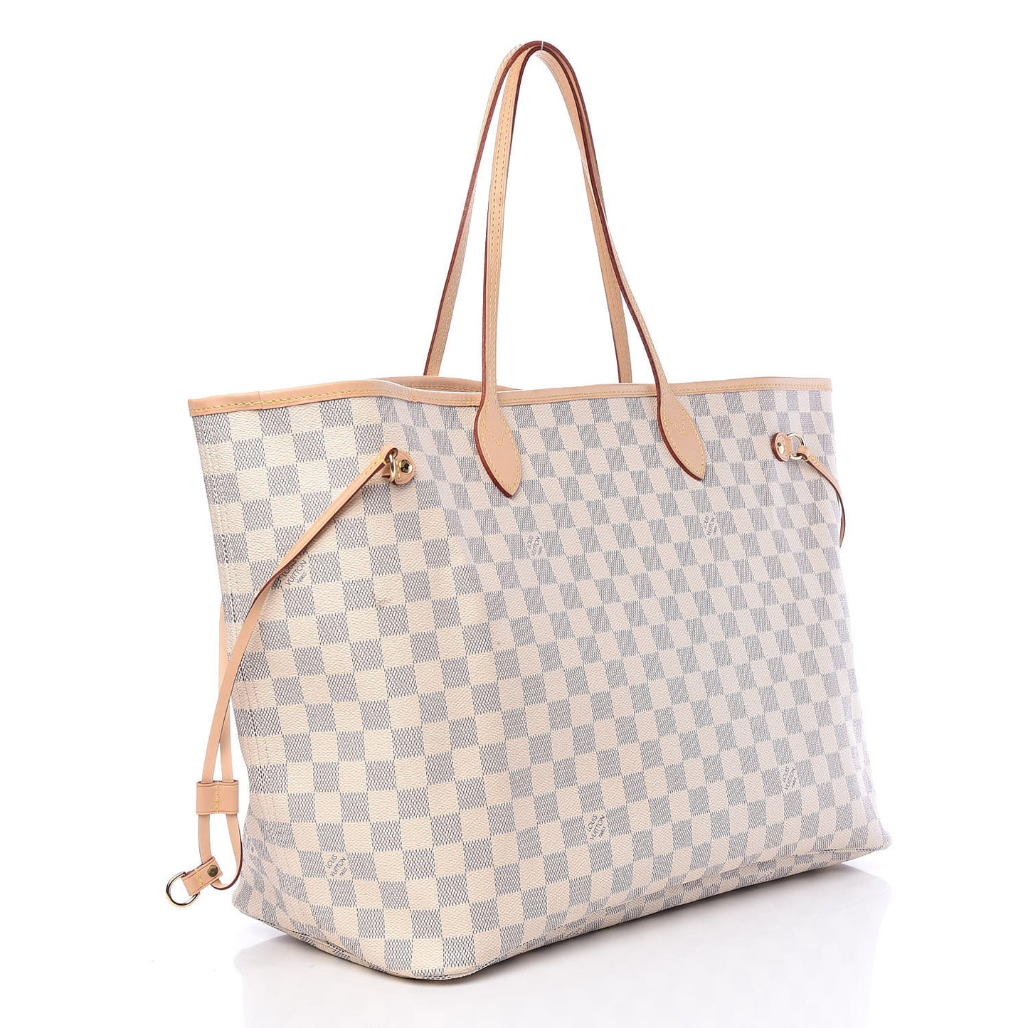 Damier Azur Neo Neverfull GM Rose Ballerine
