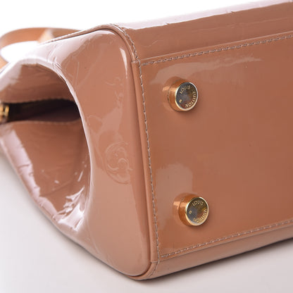 Louis Vuitton Vernis Brea MM Rose Velours 9 of 11