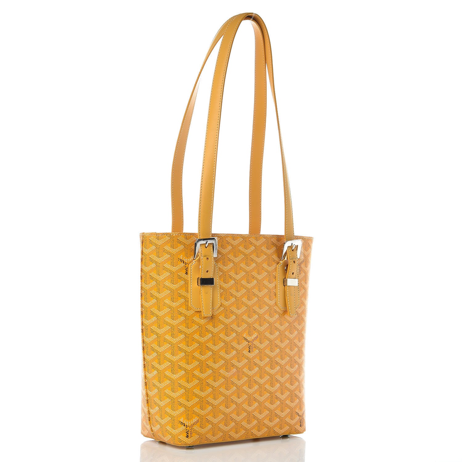 Goyard Goyardine Marie Galante PM Yellow 3 of 13